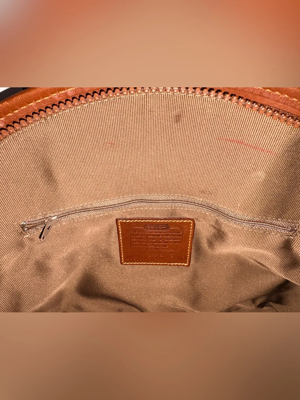 Coach 1993 Red Sheridan Roswell Satchel Crossbody Vintage